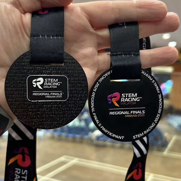 Regional finals participant medals received at the event